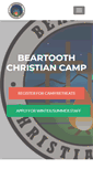 Mobile Screenshot of beartoothchristiancamp.org